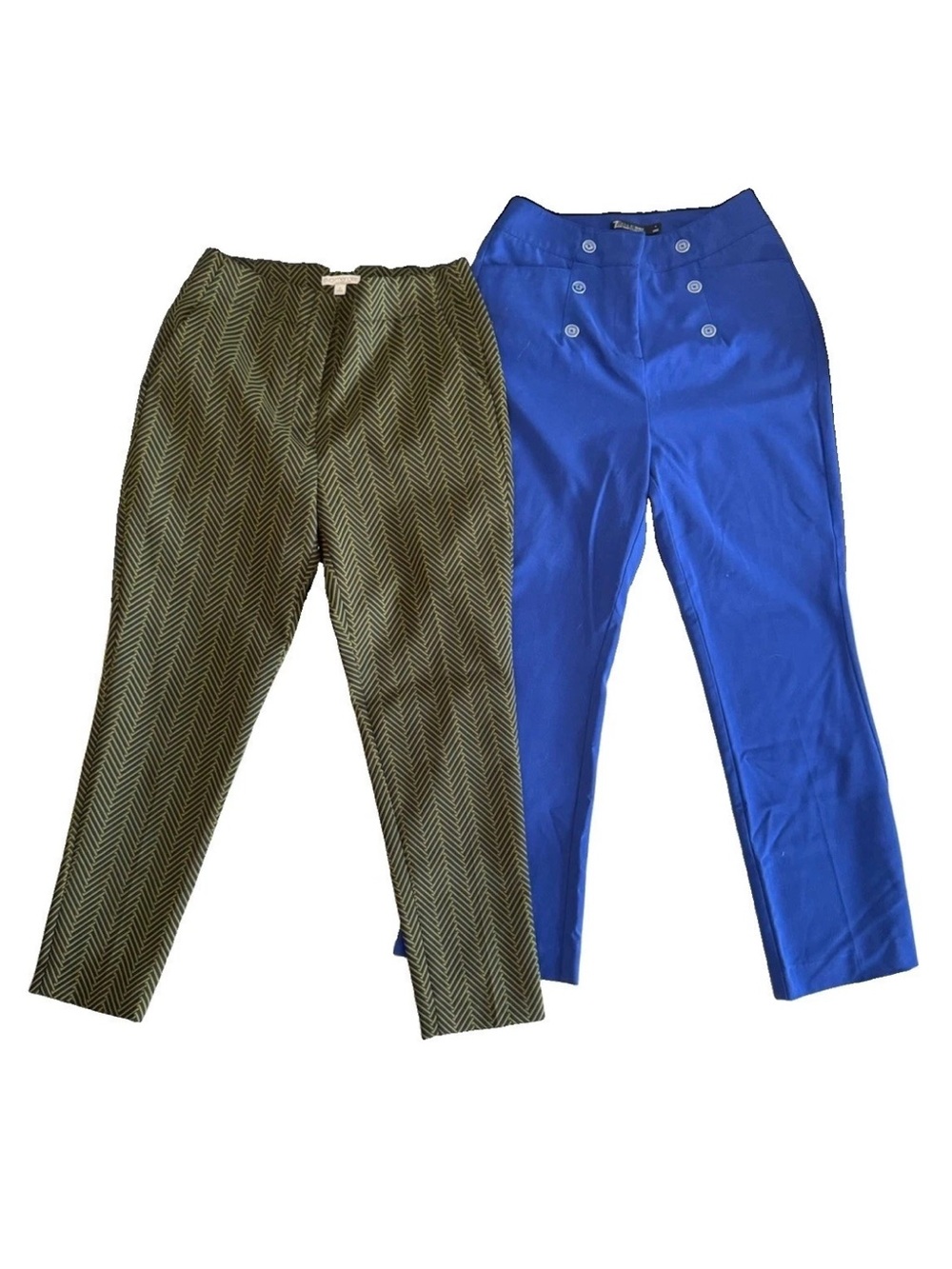 Lot Of 2 Womens 7th Ave Business Casual Dress Pants Pairs Sailor High Rise Sz 6